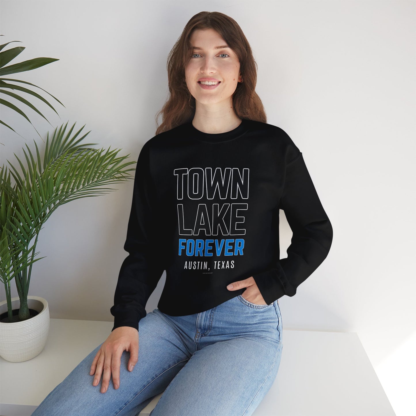 Town Lake Forever Crewneck Sweatshirt